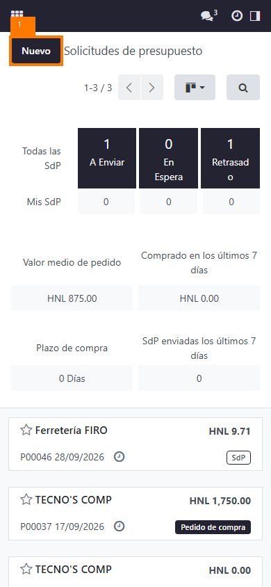 Seguimiento y reportes (móvil)